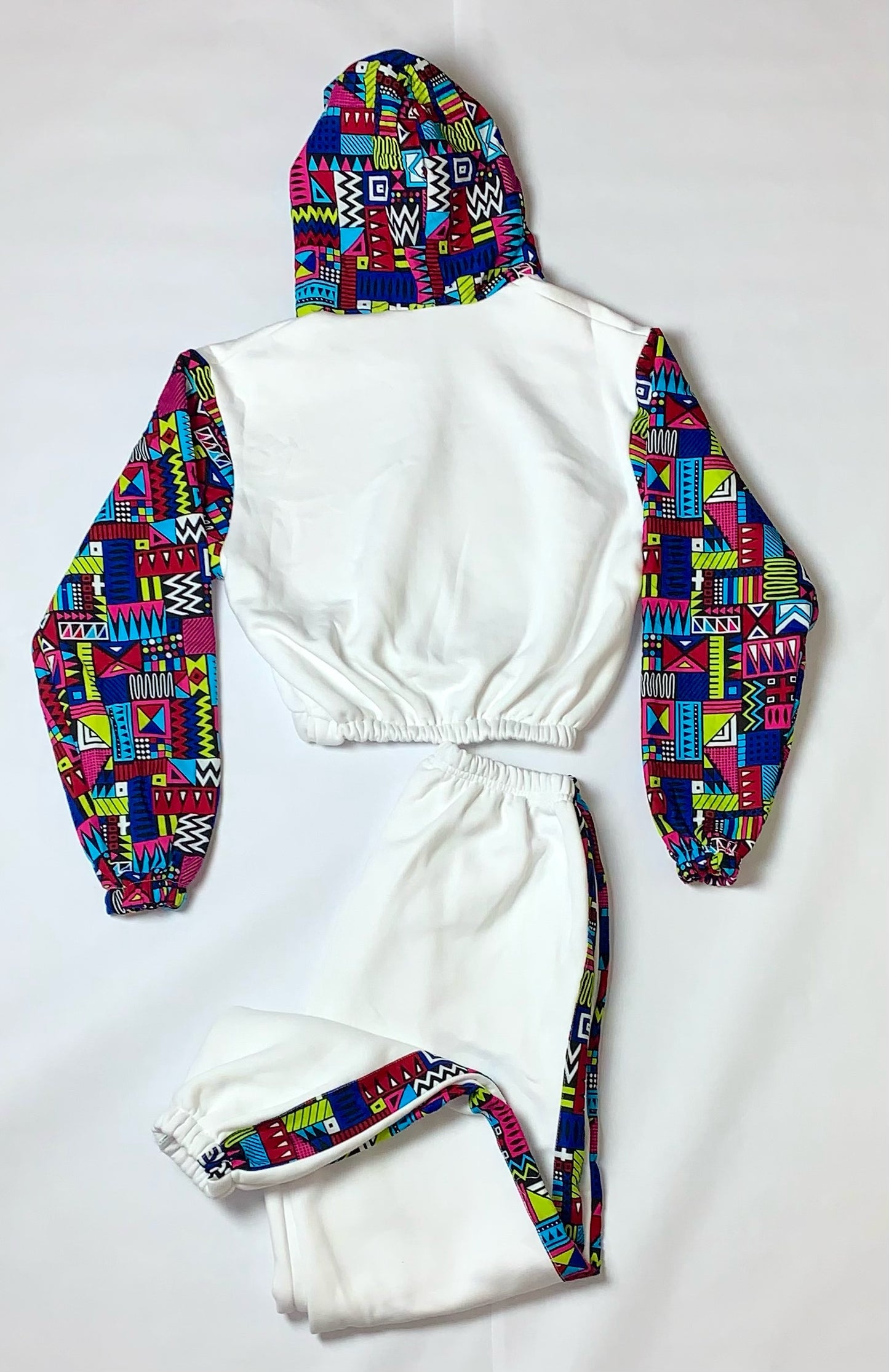 Printed Sweat Suit Set