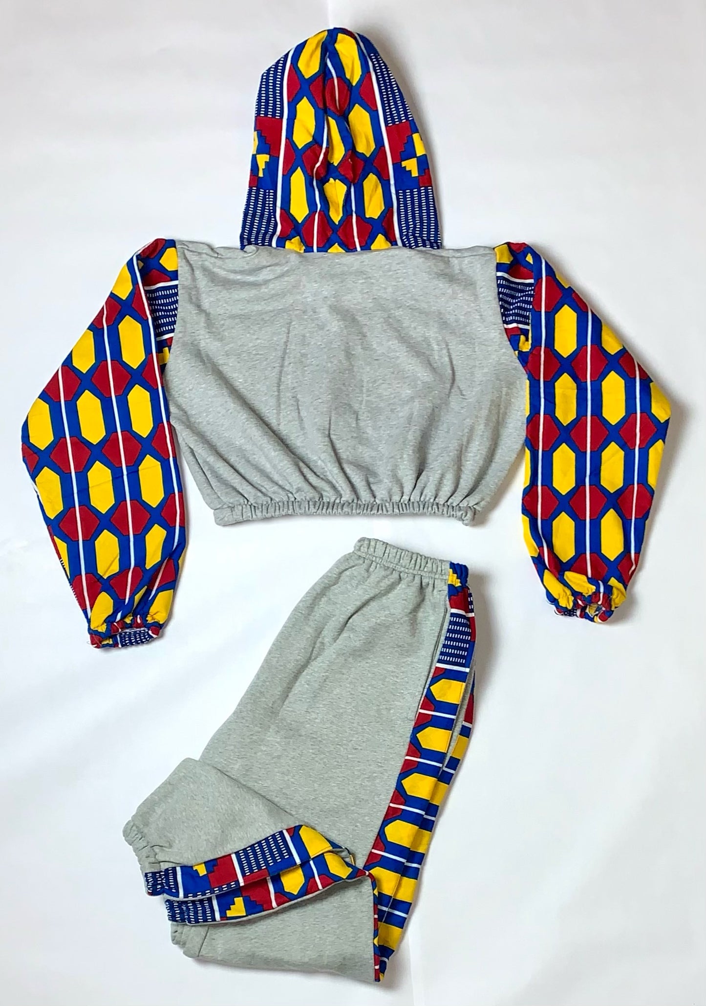 Printed Sweat Suit Set