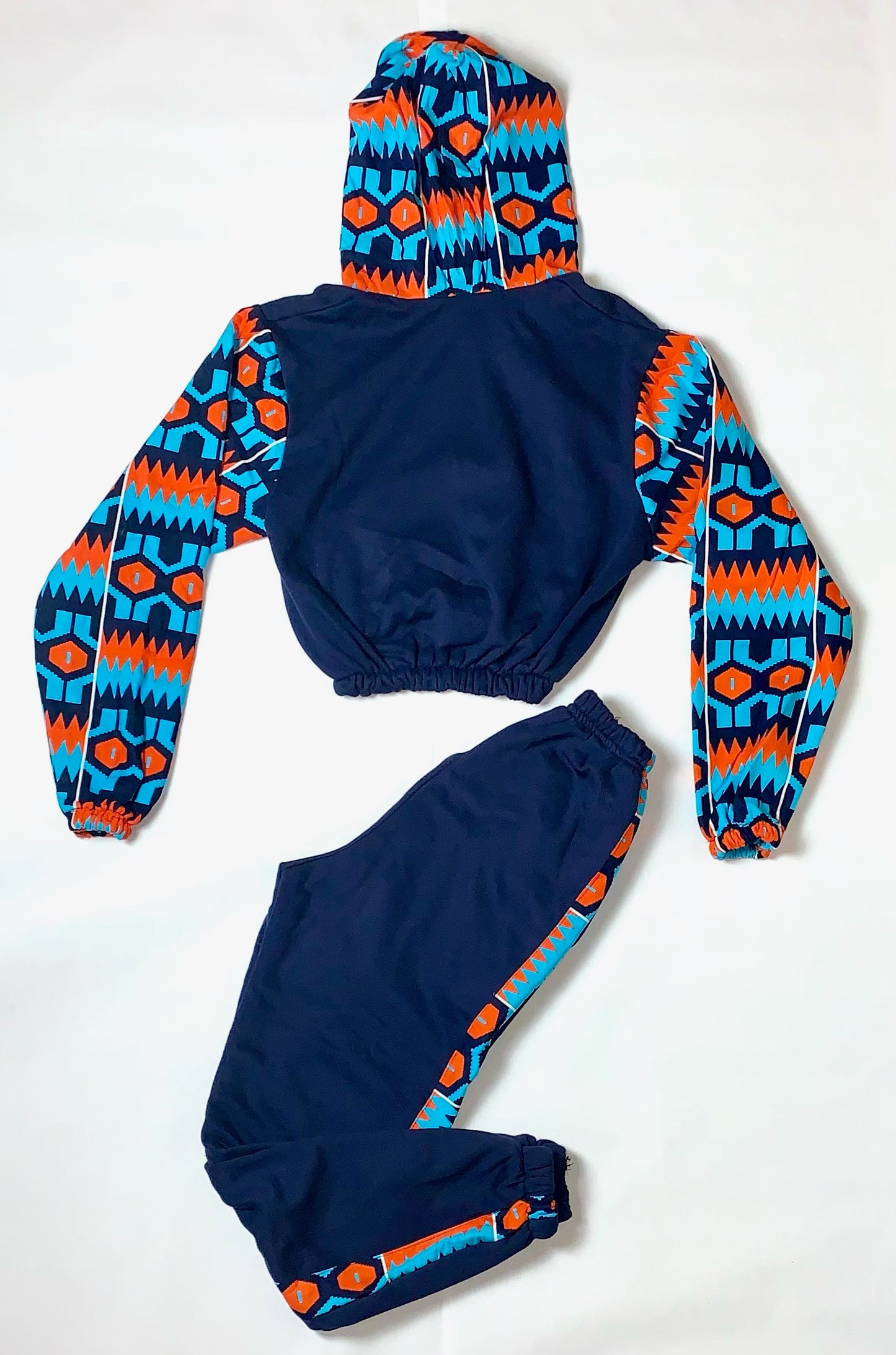 Printed Sweat Suit Set